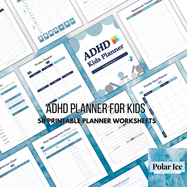✏️ ADHD Planner for Kids (Printable PDF) - Image 4