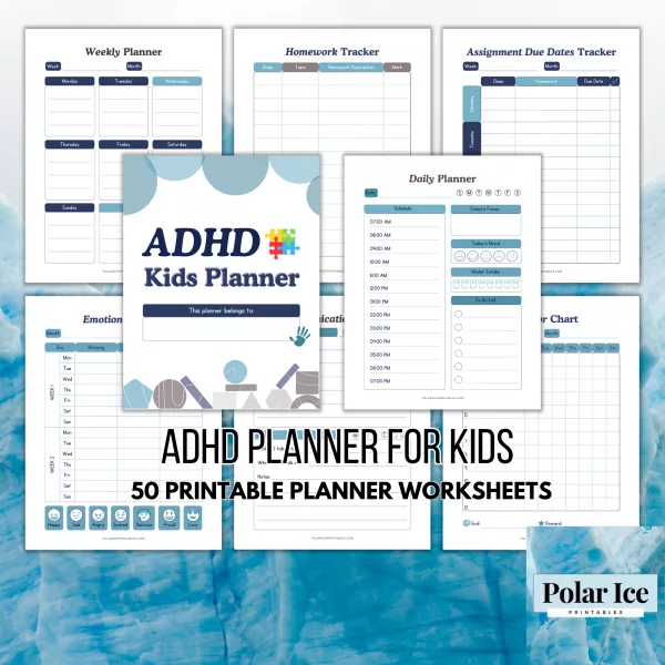✏️ ADHD Planner for Kids (Printable PDF) - Image 5