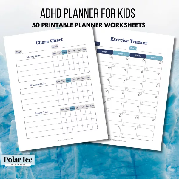 ✏️ ADHD Planner for Kids (Printable PDF) - Image 7