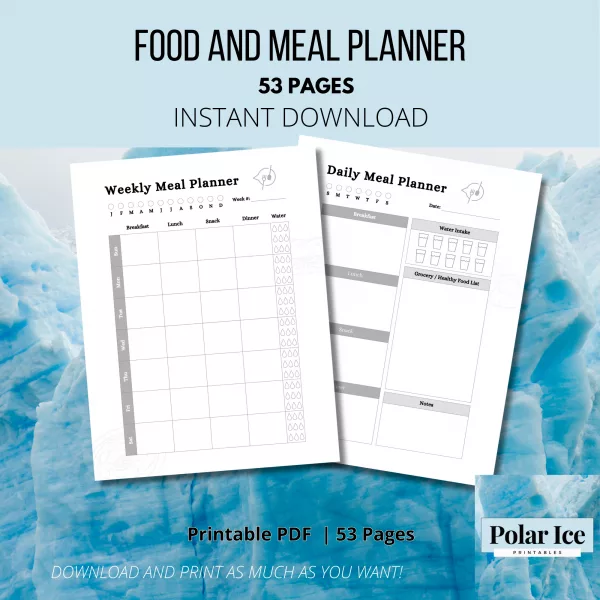 The Get-Your-Fridge-Together Planner – 50+ Clean Pages for Hot Messes Who Still Gotta Eat - Image 3