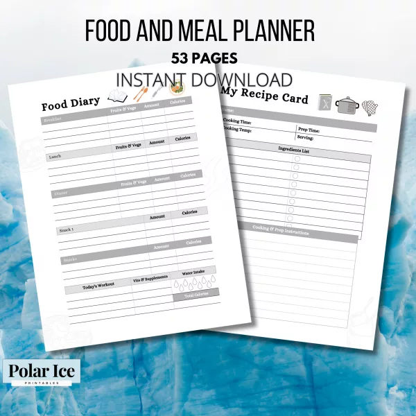 The Get-Your-Fridge-Together Planner – 50+ Clean Pages for Hot Messes Who Still Gotta Eat - Image 6