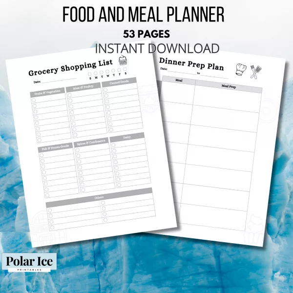 The Get-Your-Fridge-Together Planner – 50+ Clean Pages for Hot Messes Who Still Gotta Eat - Image 7